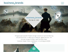 Tablet Screenshot of business4brands.com